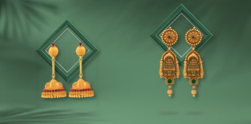 ANTIQUE EARRINGS : OLD IS THE NEW MODERN